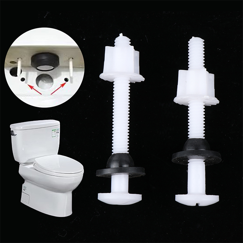 Home Bathroom Repair - Baut perbaikan engsel kursi Toilet plastik,
