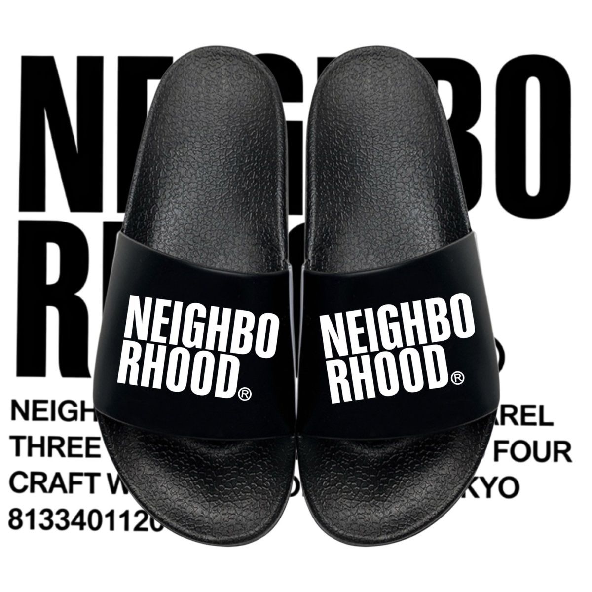 Home Bathroom Wear - NEIGHBORHOOD NBHD Sandal Unisex Sol Tebal