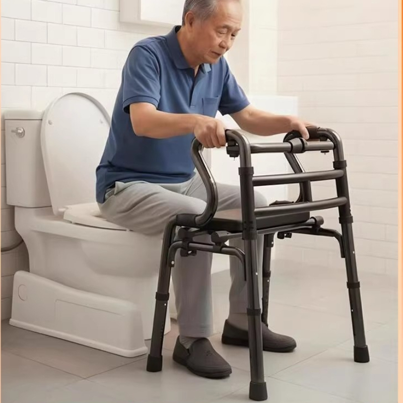 Home Bathroom Grab Bar - Pegangan Penyangga yang Dapat Disesuaikan untuk