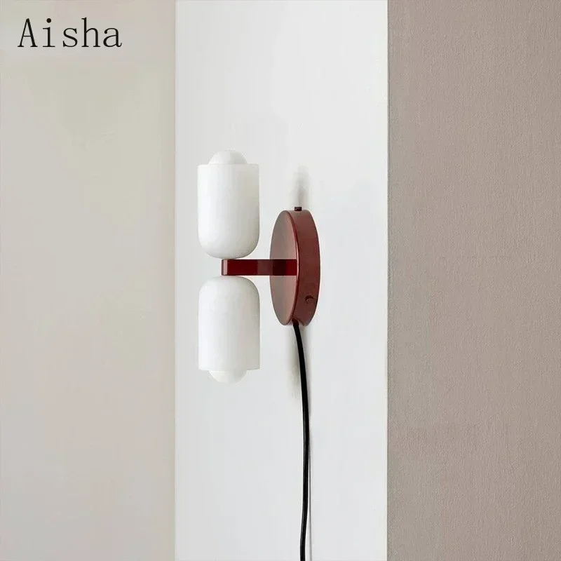 Home Bathroom Design Simple - Kaca Lampu Dinding Sederhana Ganda Kepala