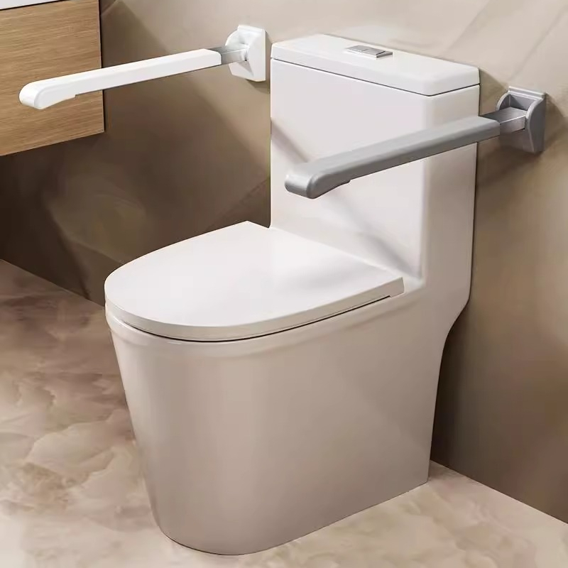 Home Bathroom Grab Bar - Pegangan Pengaman Toilet Lipat, Batang Penyangga