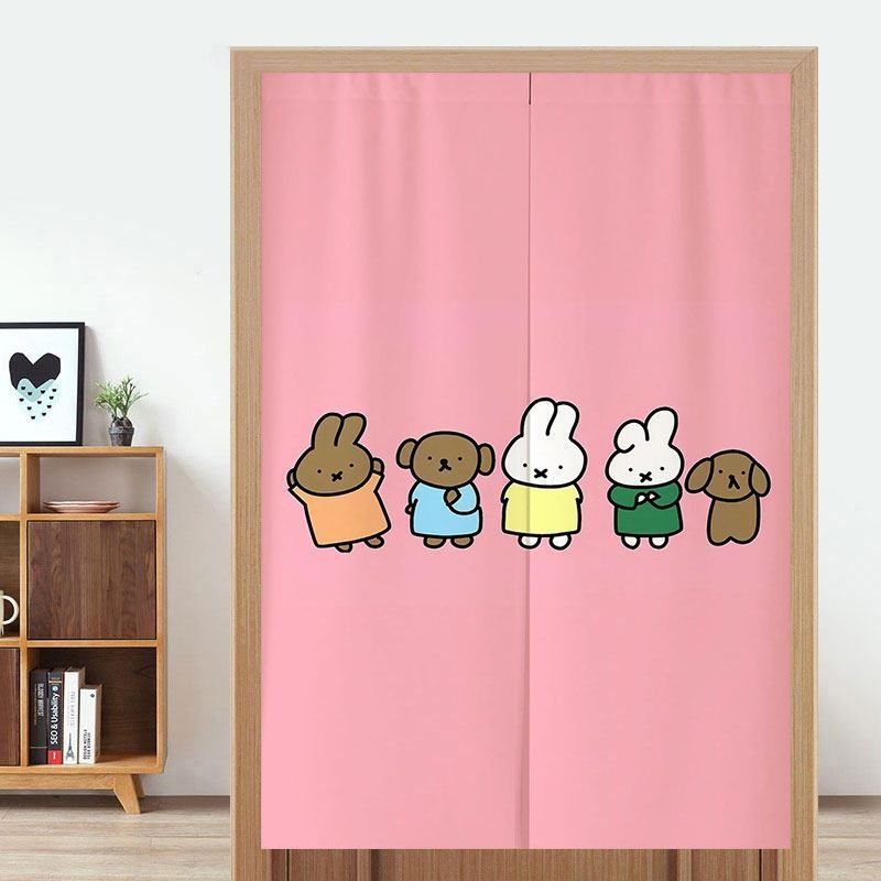 Home Bathroom Movie - Tirai Pintu Miffy yang Lucu Tanpa