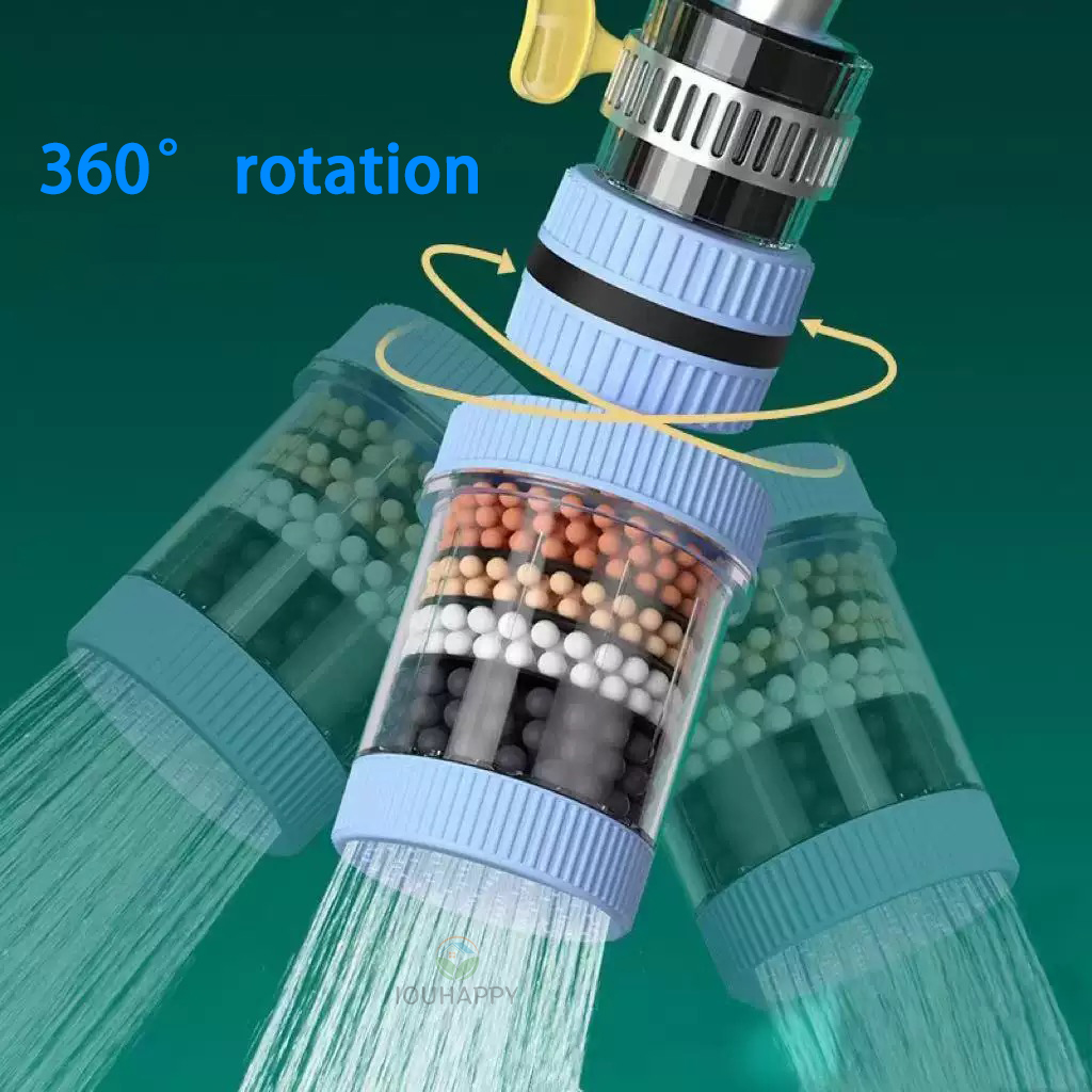 Home Bathroom Shower - Filter Air Keran 6 Lapis Keran