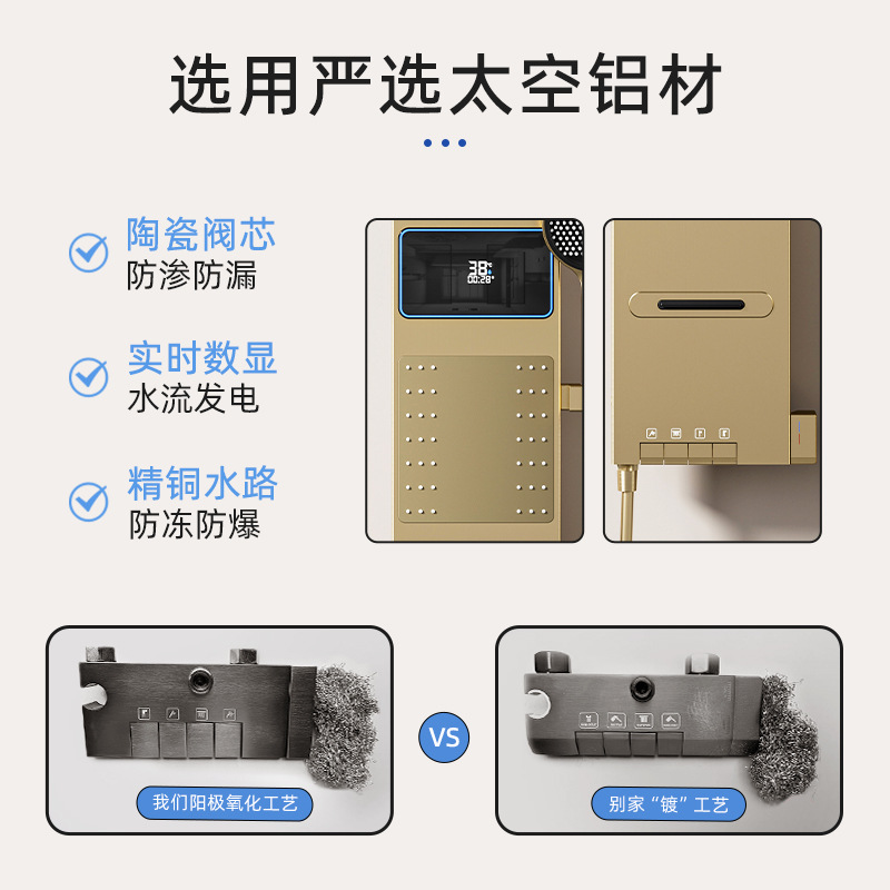 Layar Shower Digital Pintar Wa - Home Bathroom Shower ulasan dan harga