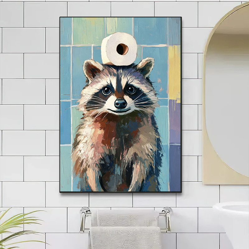 1 Buah Poster Hewan Tanpa Bing - Home Bathroom Pictures ulasan dan harga