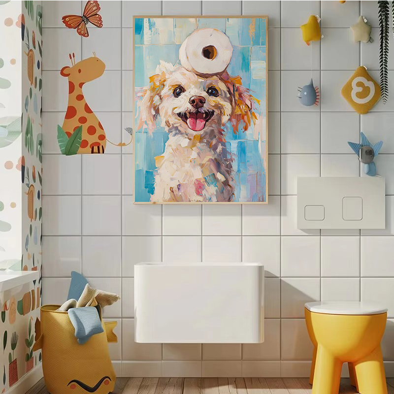 1 Buah Poster Hewan Tanpa Bing - Home Bathroom Pictures ulasan dan harga