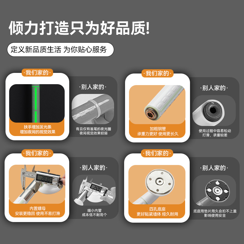 Pegangan Keselamatan Toilet St - Home Bathroom Grab Bar ulasan dan harga