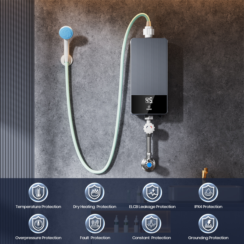 Pemanas Air Panas Instan Listr - Home Bathroom Geyser ulasan dan harga