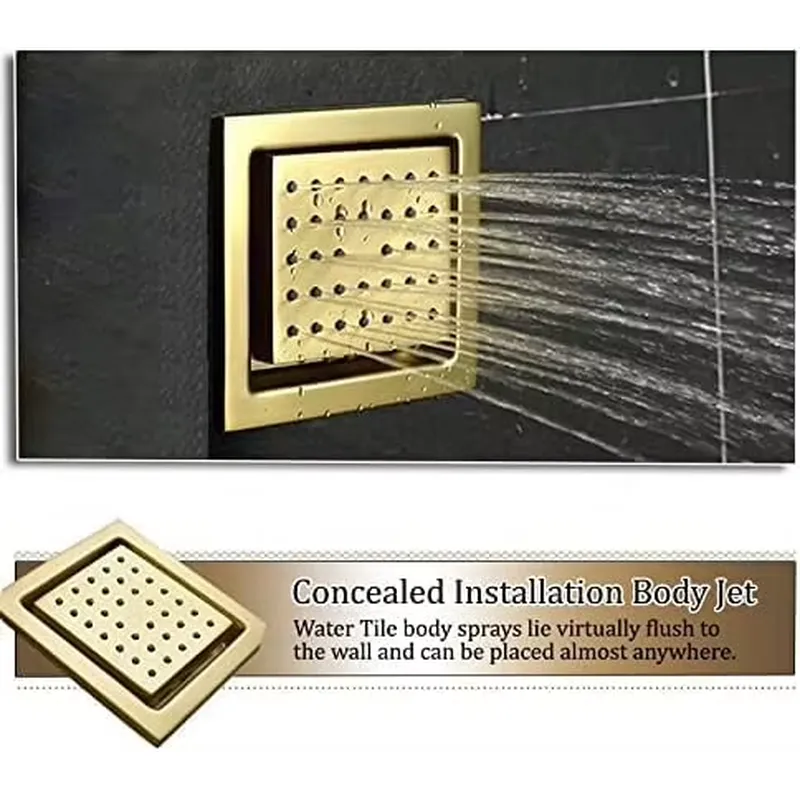 Set Shower LED Pintar dengan M - Home Bathroom Shower ulasan dan harga