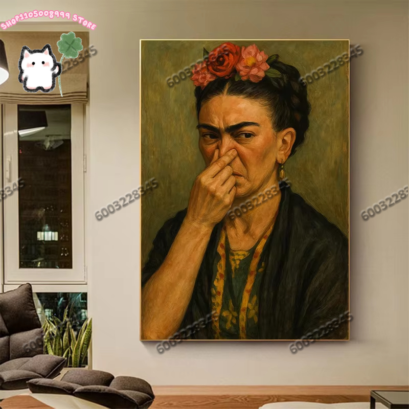 1 Buah Poster Seni Lucu Lukisa - Home Bathroom Pictures ulasan dan harga
