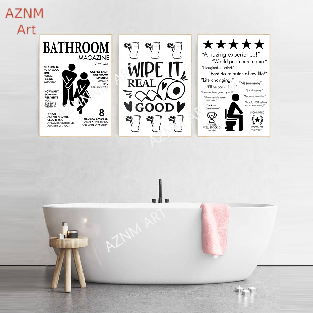 Lukisan Kanvas Seni Dinding Ta - Home Bathroom Pictures ulasan dan harga