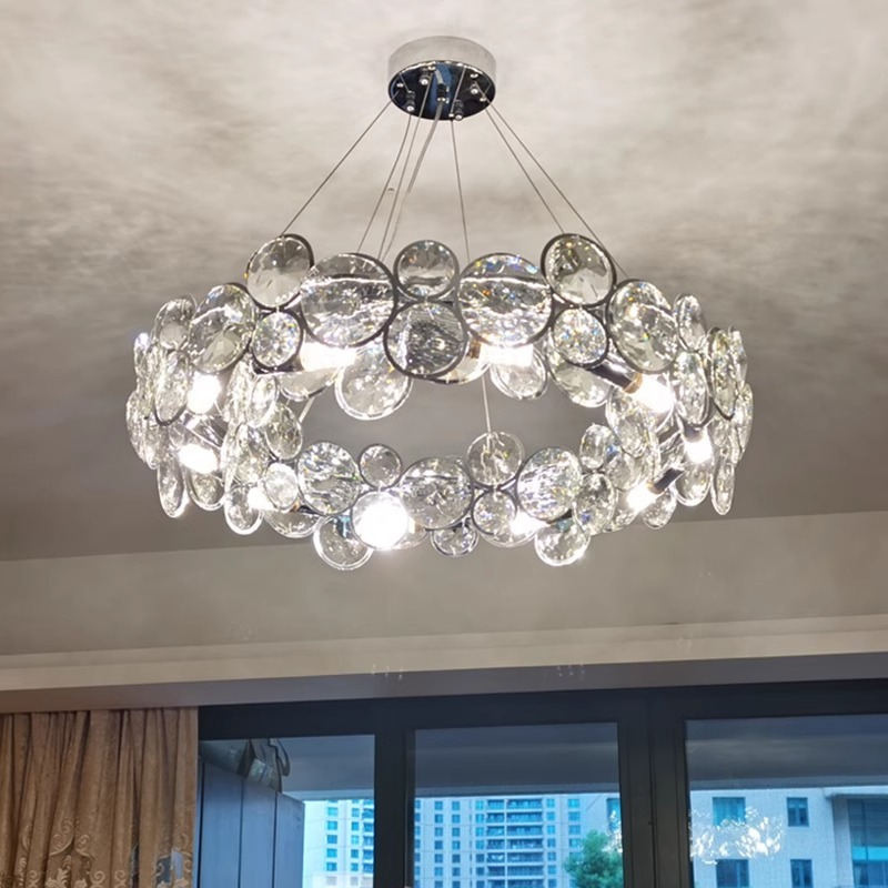 Lampu Gantung Kristal Mewah Mo - Home Bathroom Design Simple ulasan dan harga