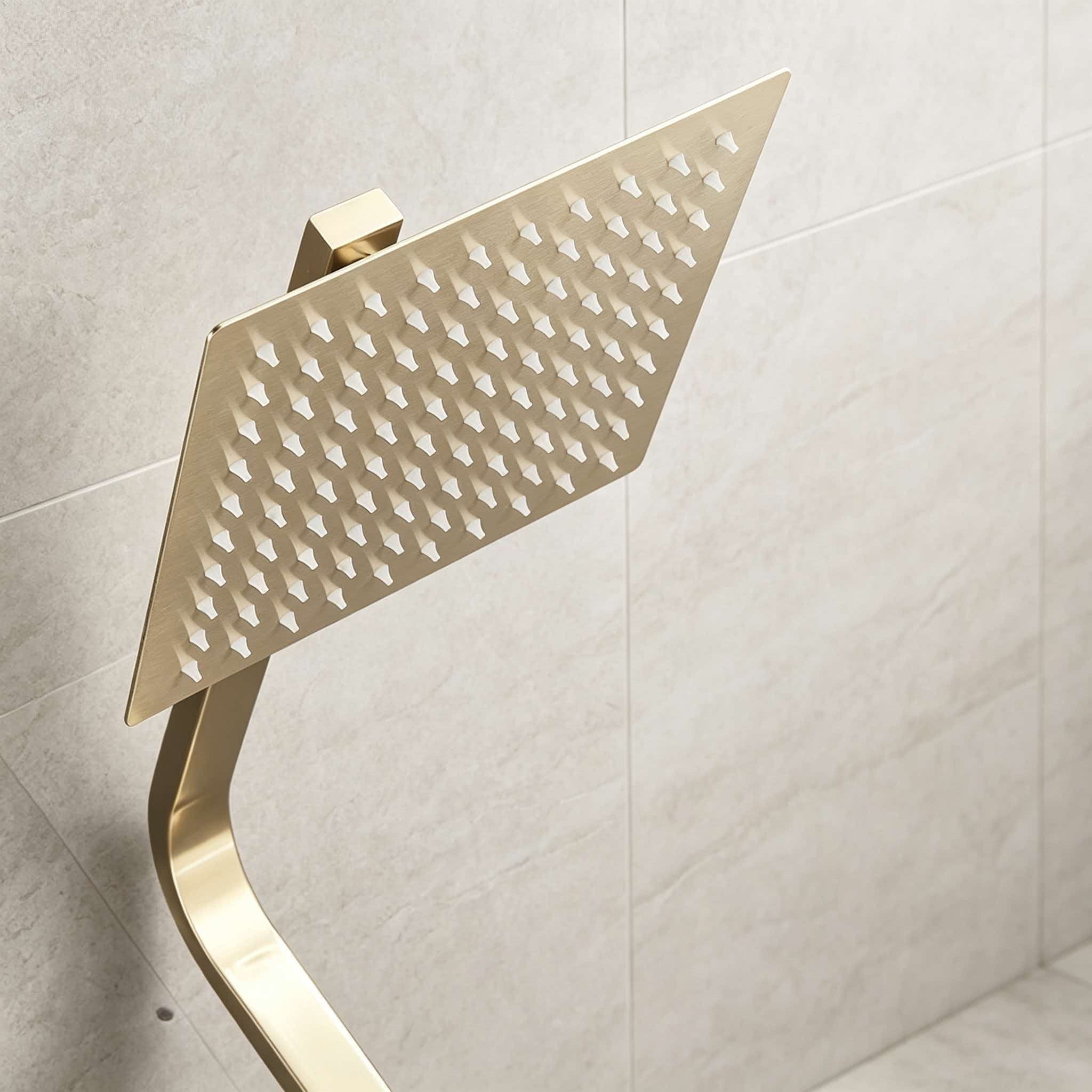Set shower emas stainless stee - Home Bathroom Shower ulasan dan harga