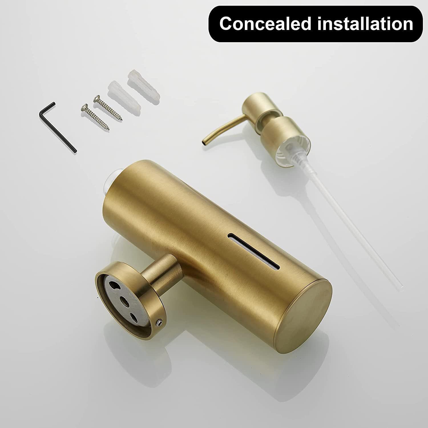 Dispenser Sabun 250ML Tunggal, - Home Bathroom Wall Soap Dispenser ulasan dan harga