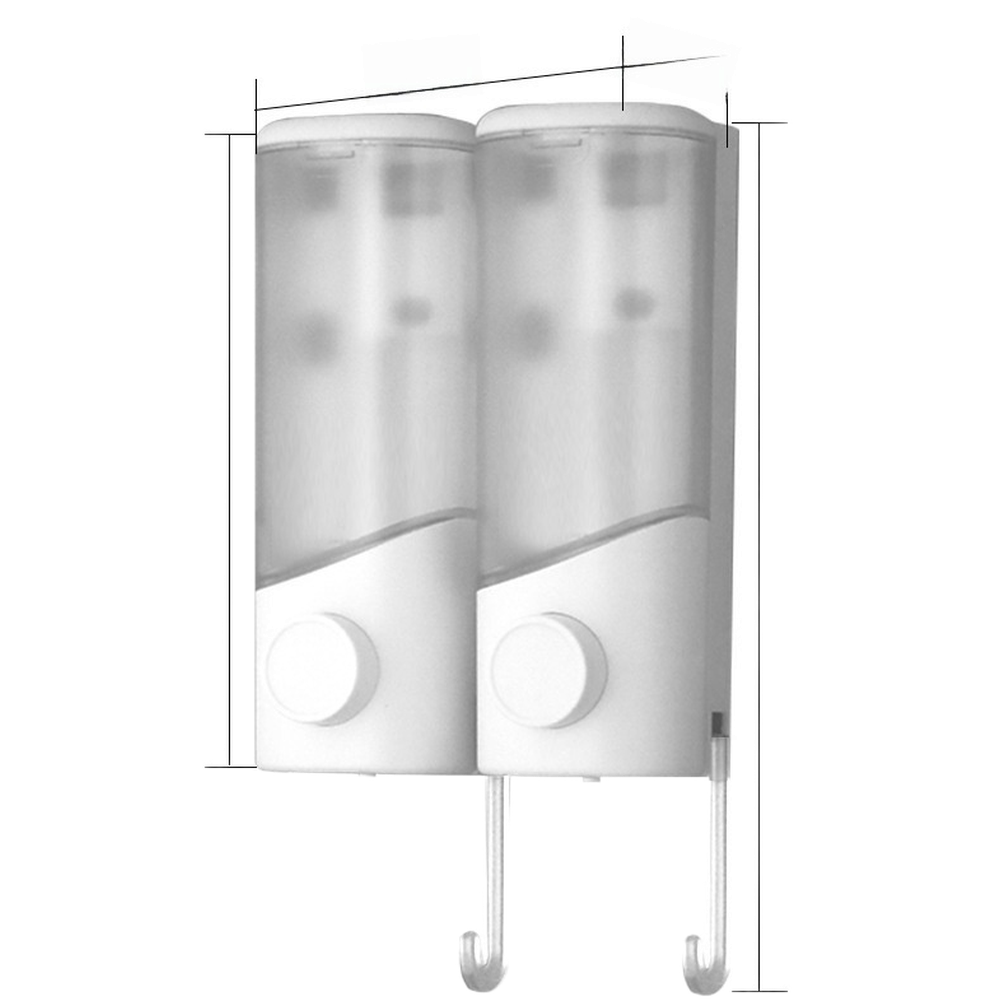 Dispenser Sabun Dinding untuk  - Home Bathroom Wall Soap Dispenser ulasan dan harga