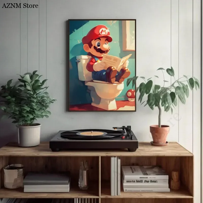 Poster Video Game Kartun Kamar - Home Bathroom Pictures ulasan dan harga