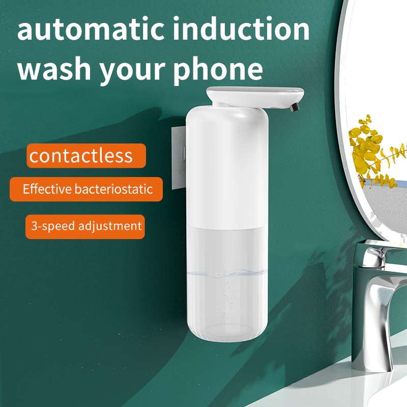 Dispenser Sabun Cair Otomatis  - Home Bathroom Wall Soap Dispenser ulasan dan harga