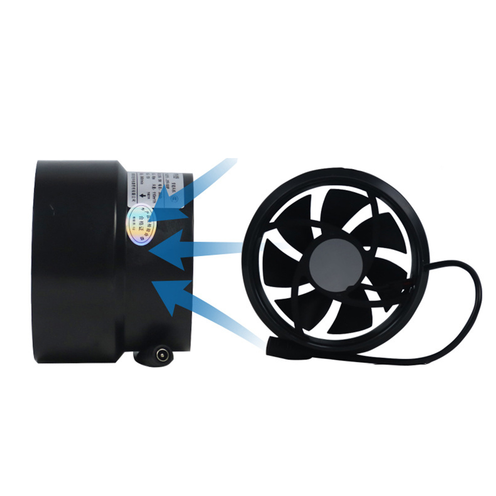 Kipas Saluran 12V Kipas Buang  - Home Bathroom Ventilation ulasan dan harga