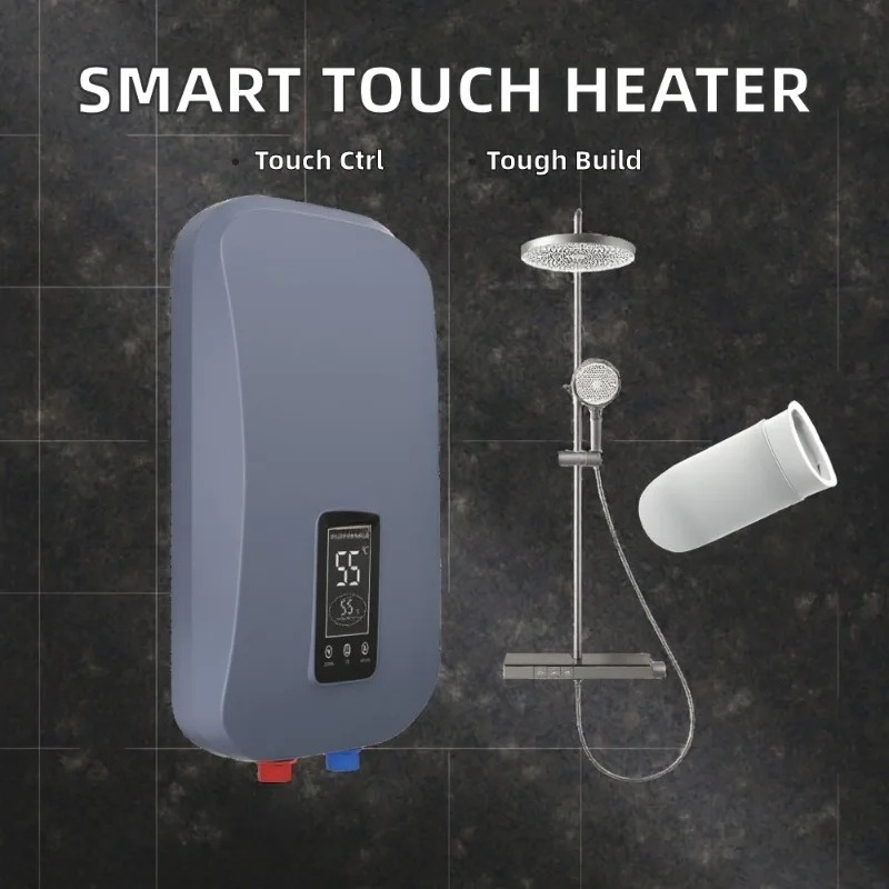 Pemanas Air Listrik Tanpa Tang - Home Bathroom Geyser ulasan dan harga