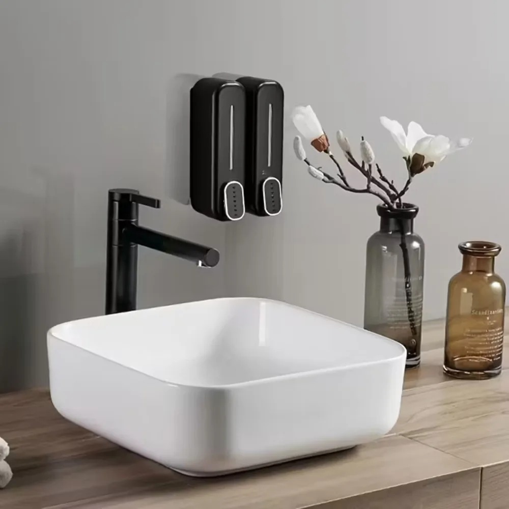 Dispenser Sabun Manual Terpasa - Home Bathroom Wall Soap Dispenser ulasan dan harga