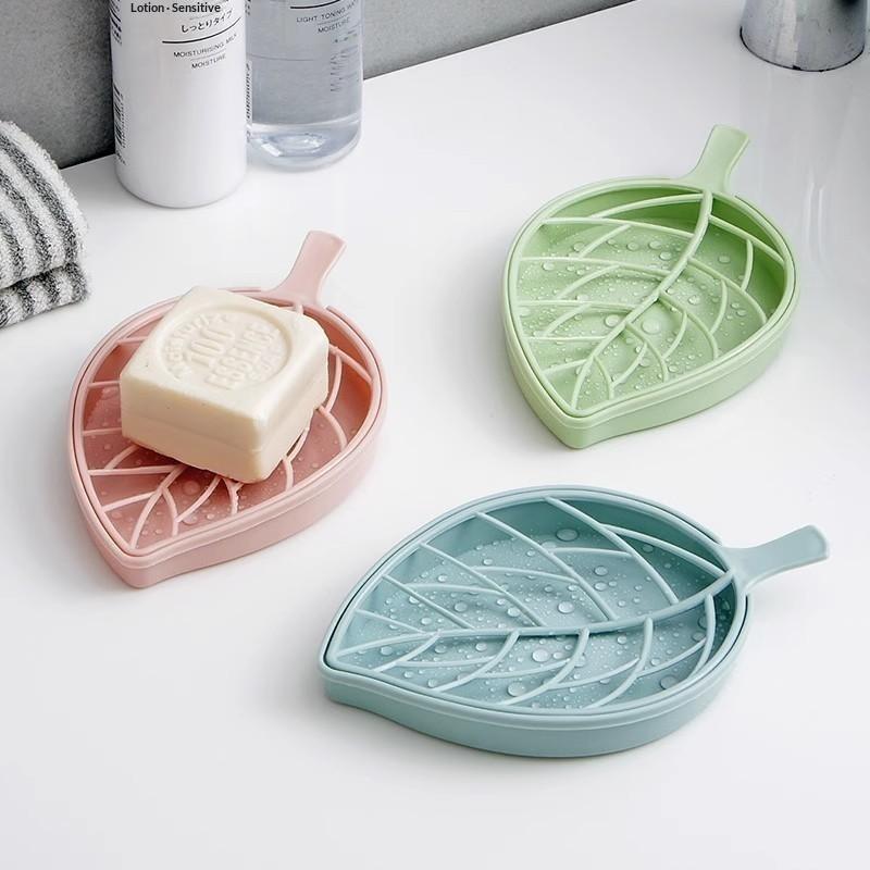 Tempat Sabun Berbentuk Daun 2  - Jet Home Bathroom Accessories ulasan dan harga