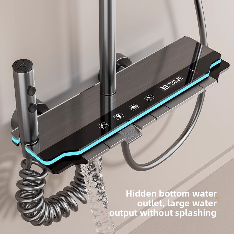 Set Shower Head Digital Pening - Home Bathroom Shower ulasan dan harga