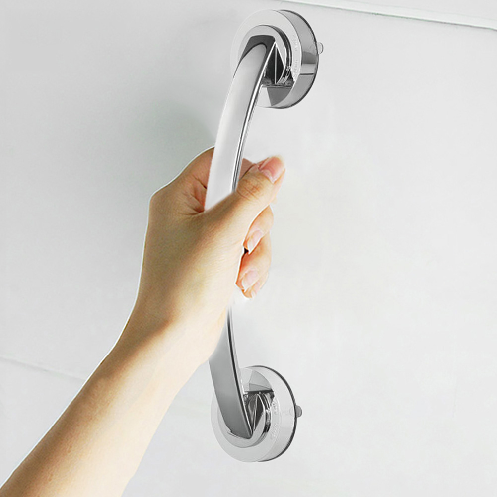 Pegangan Pengaman Pintu Kaca A - Home Bathroom Grab Bar ulasan dan harga