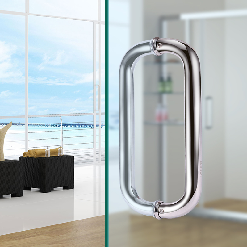1 Pasang Pegangan Pintu Kaca B - Tiny Home Bathroom Kit ulasan dan harga