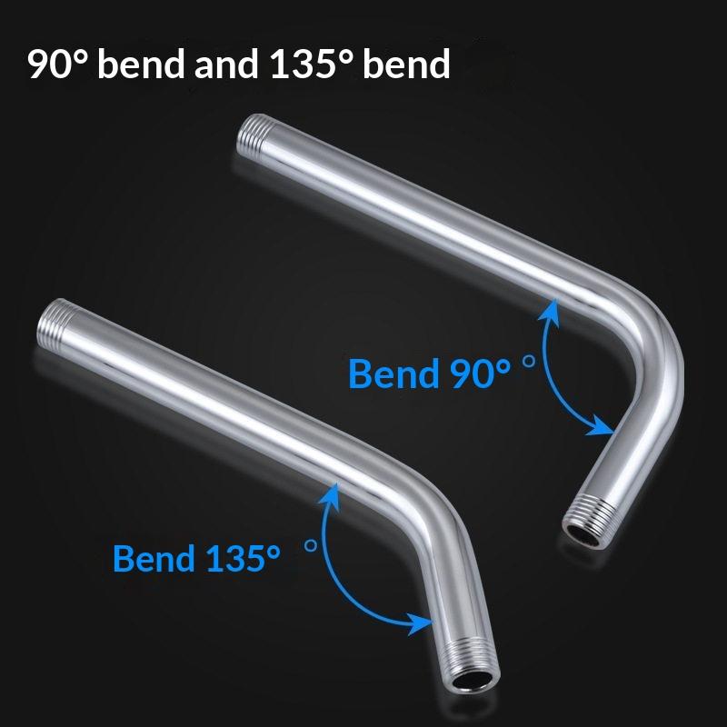 1PCS Pipa Ekstensi Kepala Show - Jet Home Bathroom Accessories ulasan dan harga