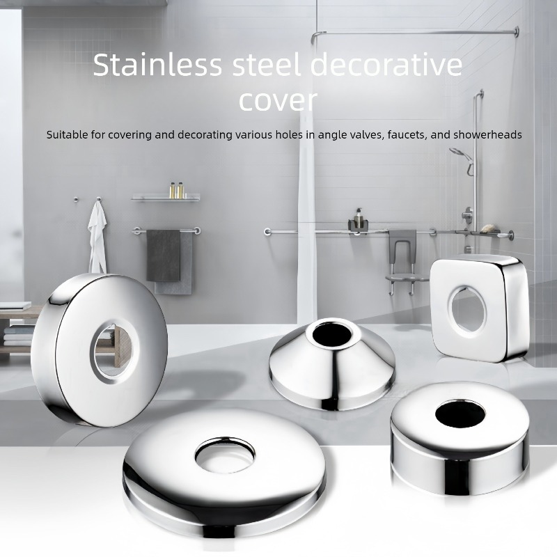Penutup Pipa Baja Tahan Karat, - Tiny Home Bathroom Kit ulasan dan harga