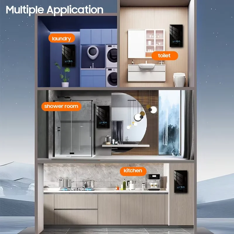 Pemanas Air Mandi Instan Tanpa - Home Bathroom Geyser ulasan dan harga