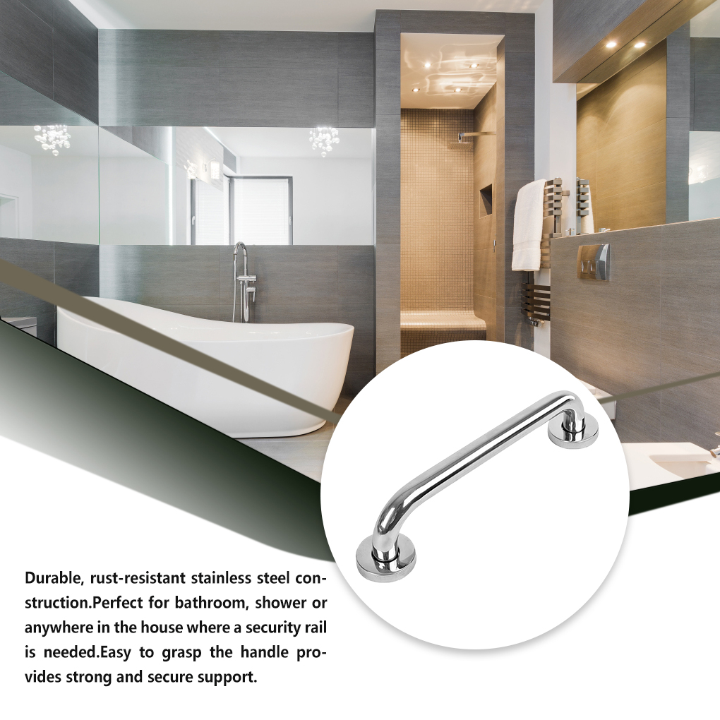 Batang pegangan handuk baja ta - Home Bathroom Grab Bar ulasan dan harga
