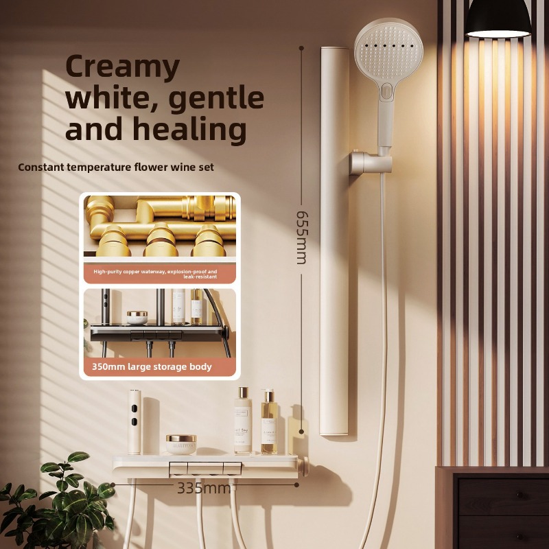Set Shower Termostatik Semua T - Home Bathroom Shower ulasan dan harga