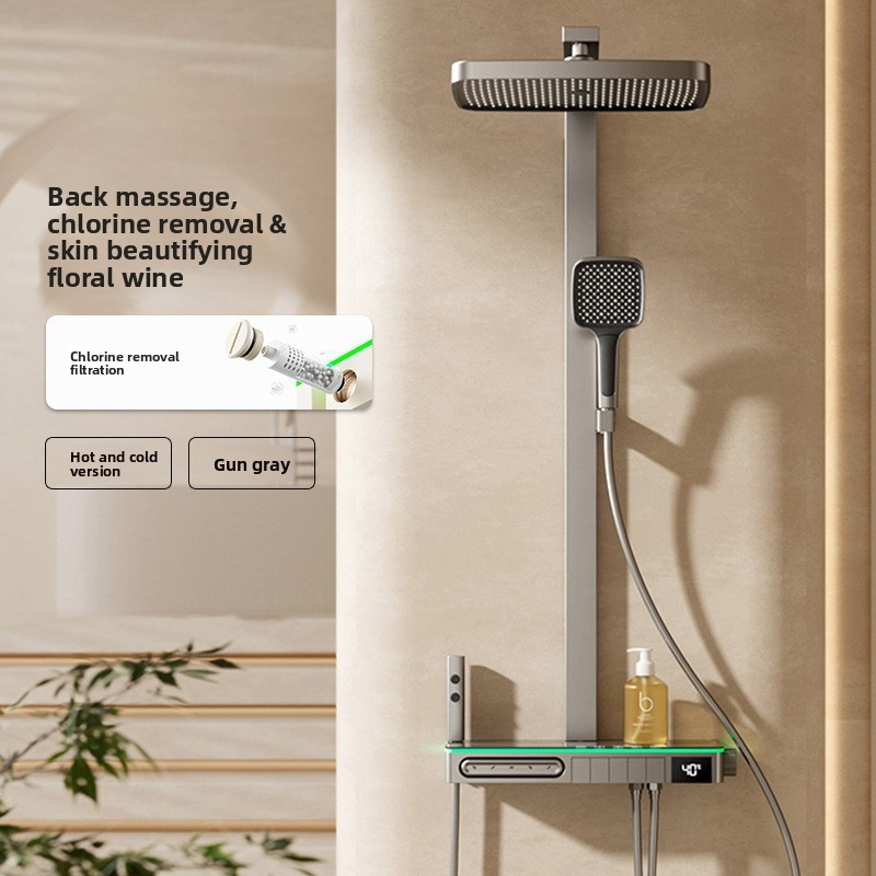 Set Shower Tembaga dengan Laya - Home Bathroom Shower ulasan dan harga