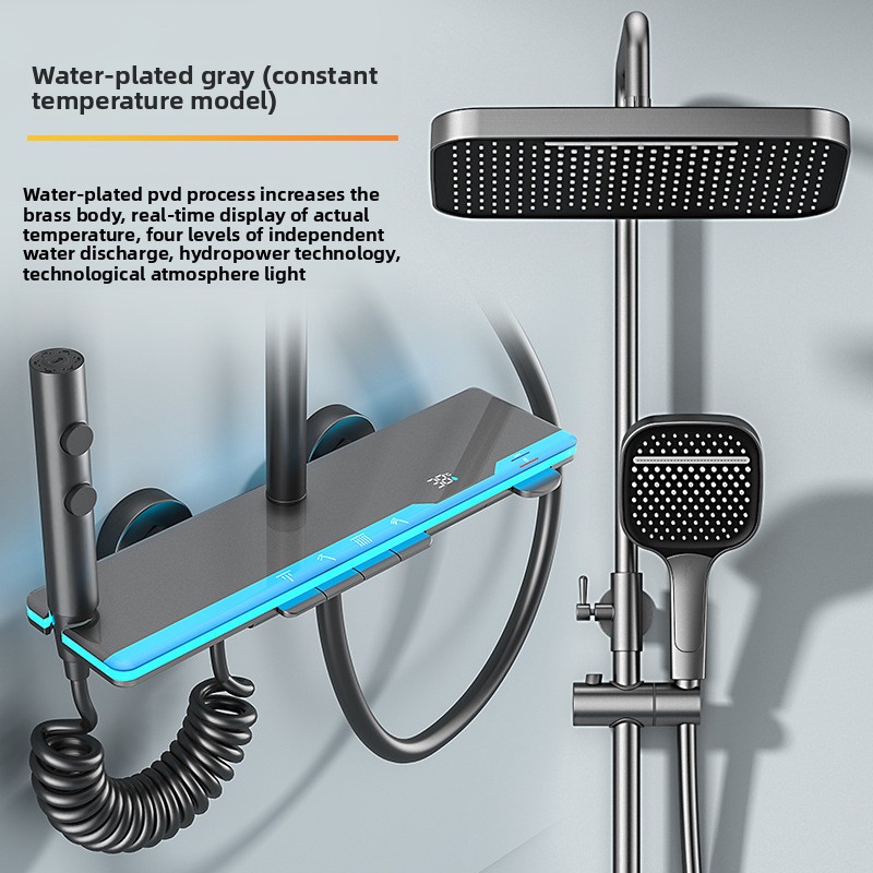 Set Shower Termostatik dengan  - Home Bathroom Lights ulasan dan harga