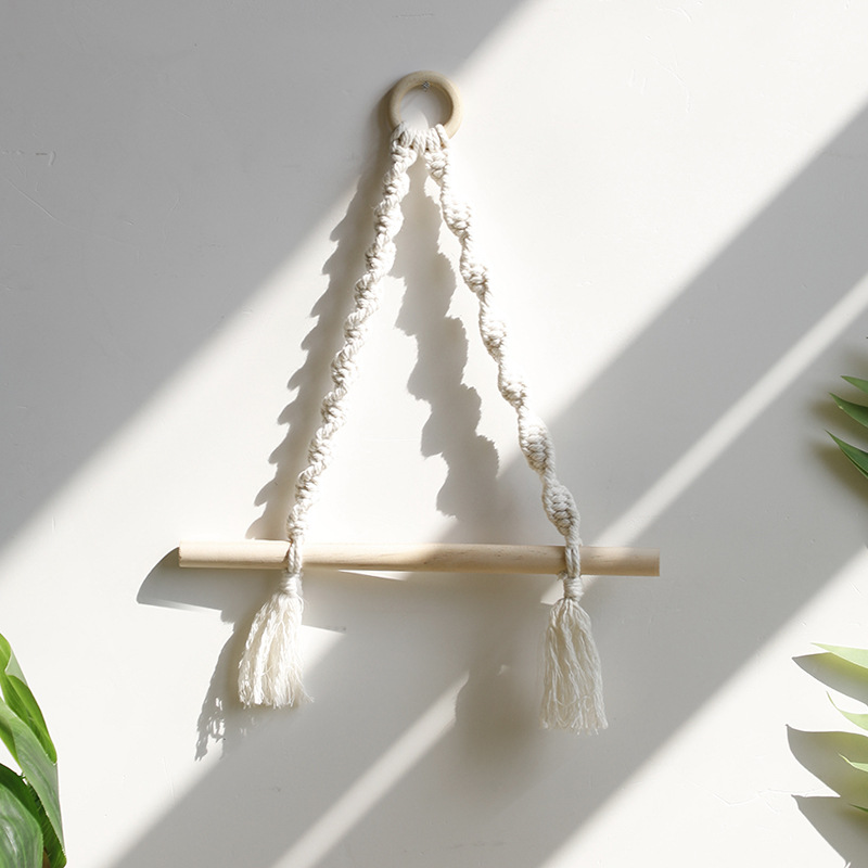 Macrame tempat handuk kertas g - Tiny Home Bathroom Kit ulasan dan harga