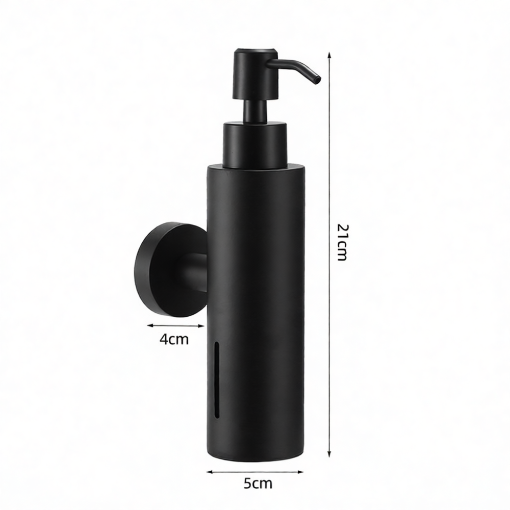 Dispenser Sabun Manual Stainle - Home Bathroom Wall Soap Dispenser ulasan dan harga