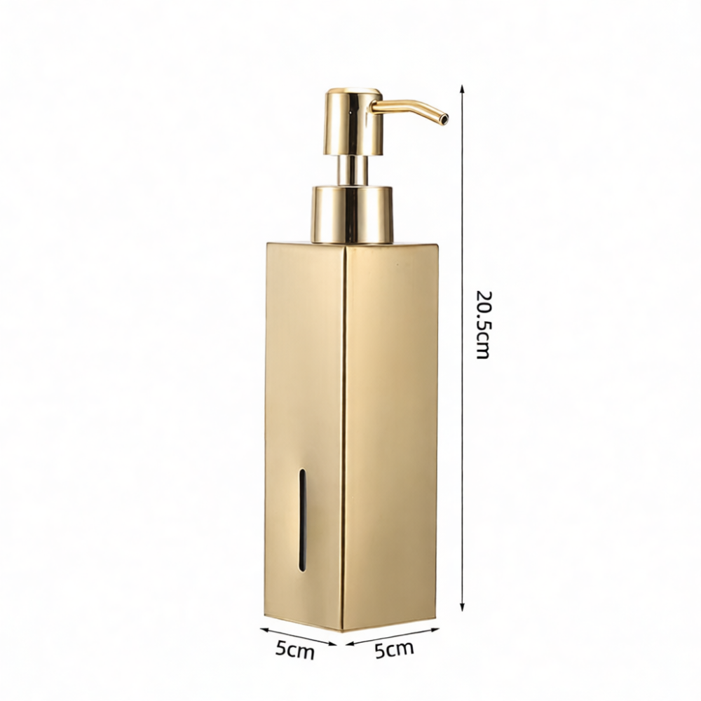 Dispenser Sabun Manual Stainle - Home Bathroom Wall Soap Dispenser ulasan dan harga