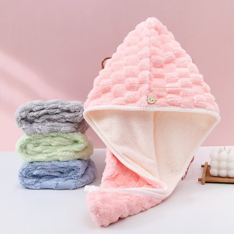 Handuk Kepala Serat Karang unt - Home Bathroom Towels ulasan dan harga