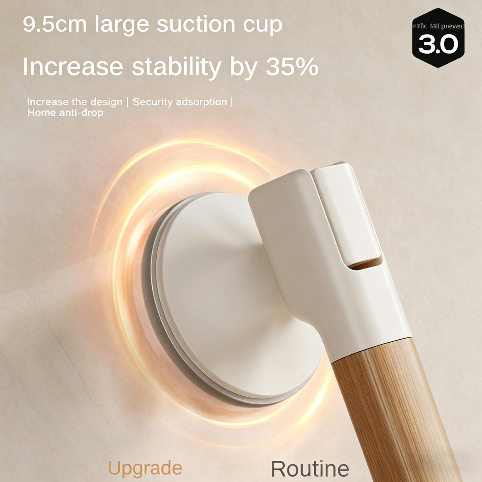 Pegangan cangkir hisap untuk s - Home Bathroom Grab Bar ulasan dan harga