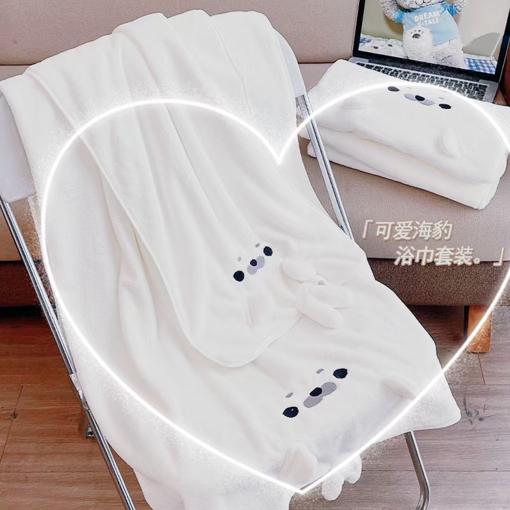 Handuk Pengering Rambut Bulu K - Home Bathroom Towels ulasan dan harga