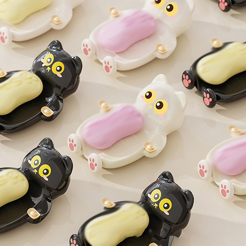 1 Buah Tempat Sabun Kucing Luc - Jet Home Bathroom Accessories ulasan dan harga