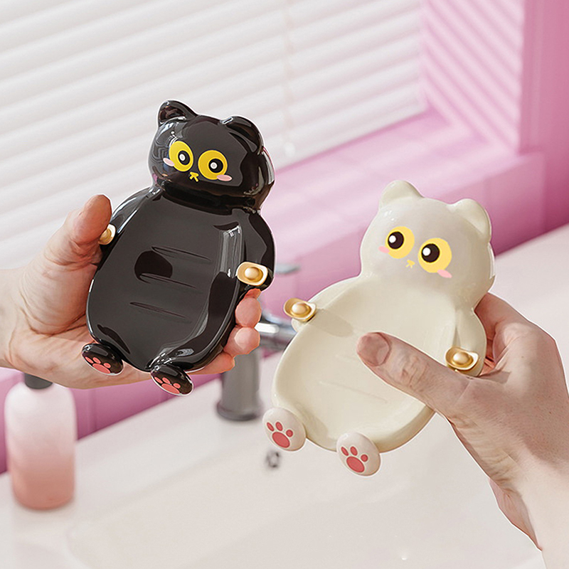 1 Buah Tempat Sabun Kucing Luc - Jet Home Bathroom Accessories ulasan dan harga