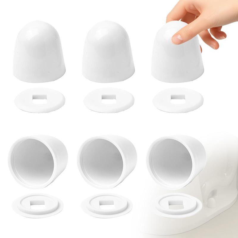 6 Buah Tutup Baut Toilet Putih - Jet Home Bathroom Accessories ulasan dan harga