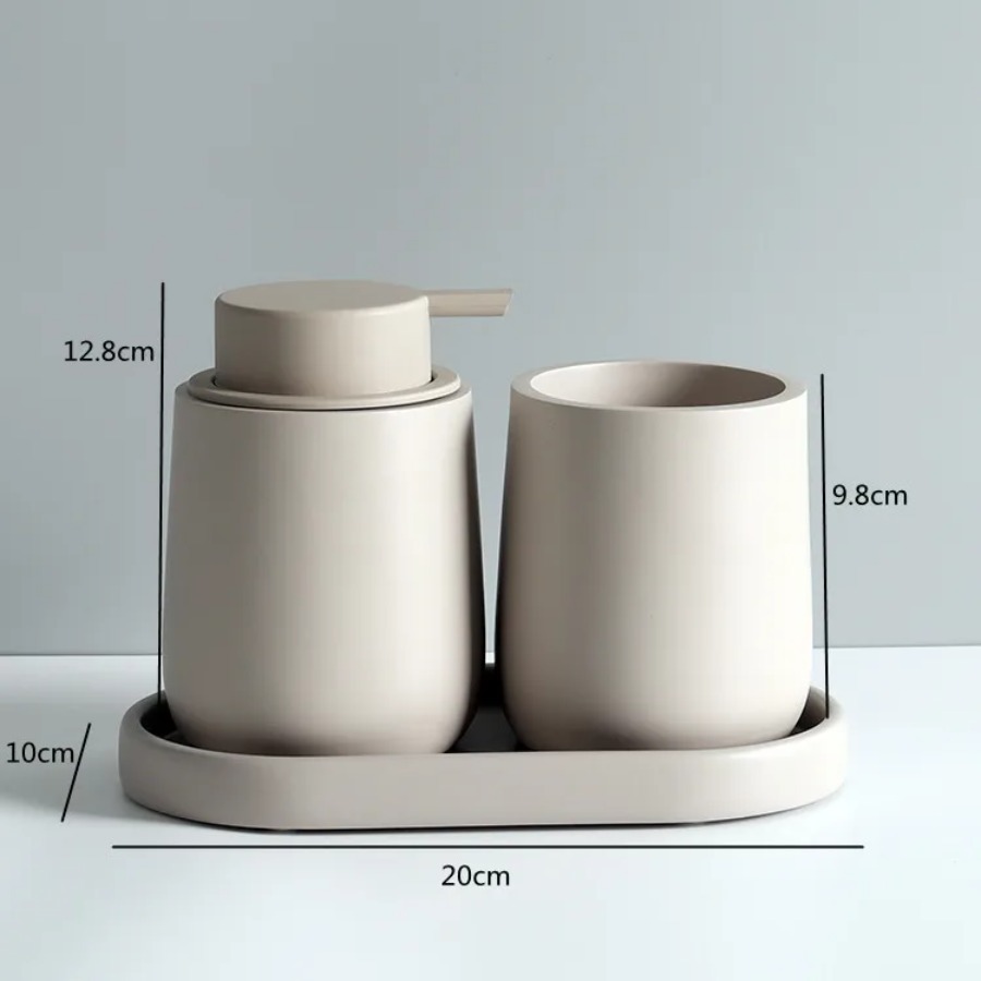 Set Aksesori Kamar Mandi Botol - Tiny Home Bathroom Kit ulasan dan harga