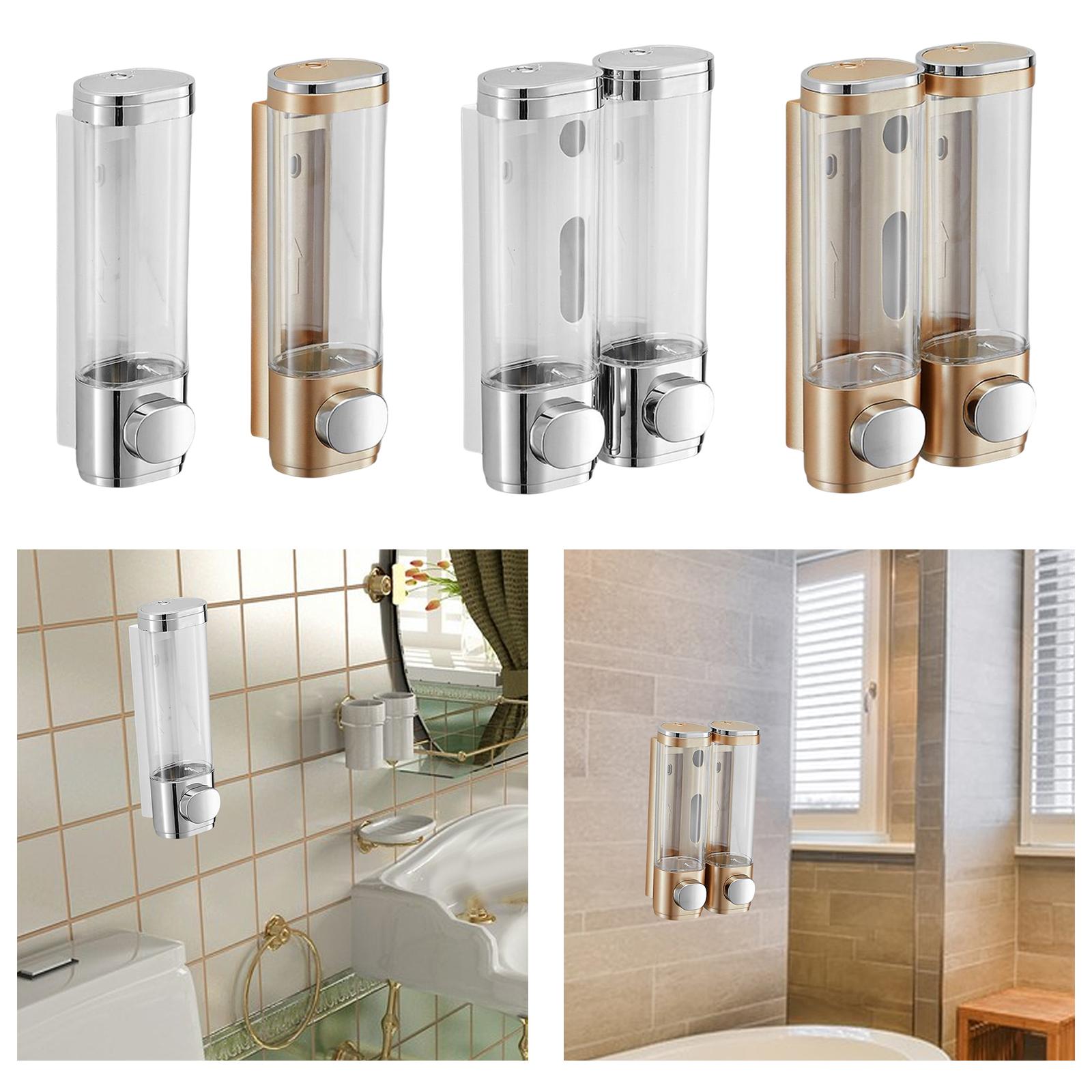 Dispenser Sabun Dinding Plasti - Home Bathroom Wall Soap Dispenser ulasan dan harga