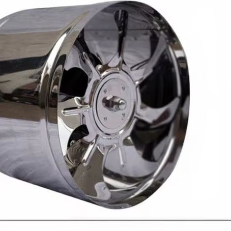 Kipas Saluran Baja Tahan Karat - Home Bathroom Ventilation ulasan dan harga