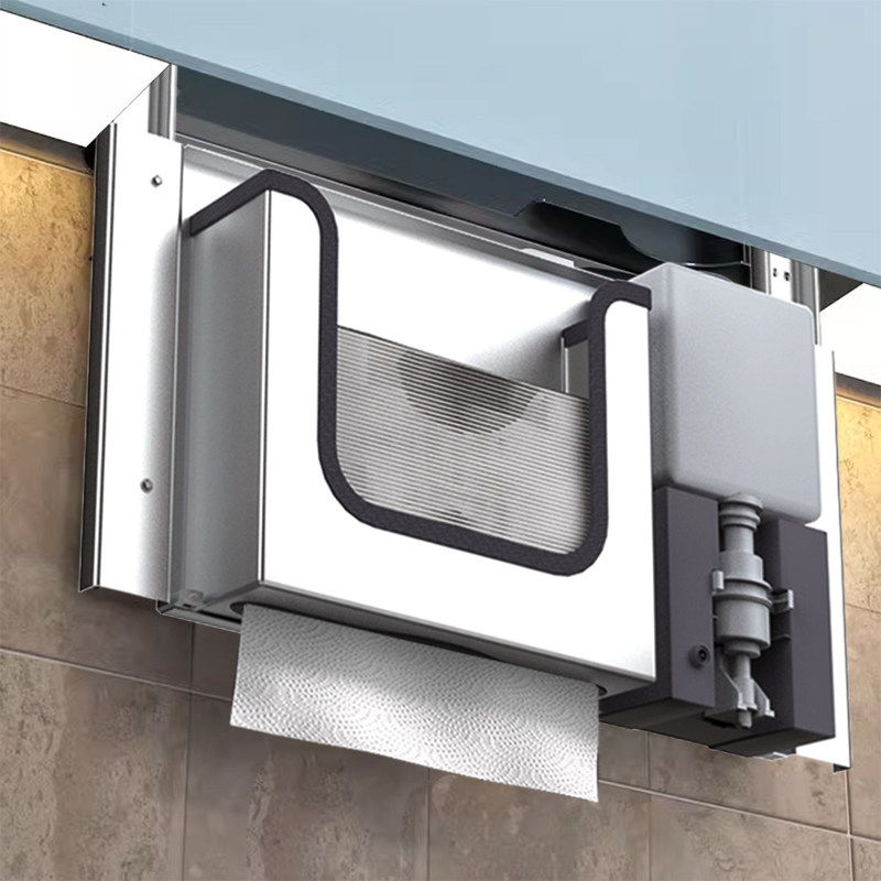 Dispenser Tisu Tersembunyi dar - Home Bathroom Wall Soap Dispenser ulasan dan harga