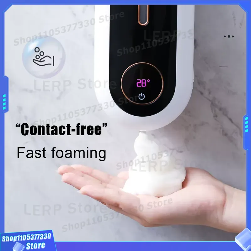 Dispenser Sabun Busa Elektrik  - Home Bathroom Wall Soap Dispenser ulasan dan harga