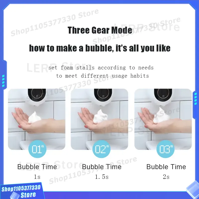 Dispenser Sabun Busa Elektrik  - Home Bathroom Wall Soap Dispenser ulasan dan harga